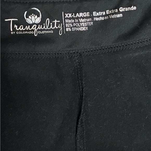 Tranquility Chic Black &White Patterned Skort XXL - Picture 2 of 5